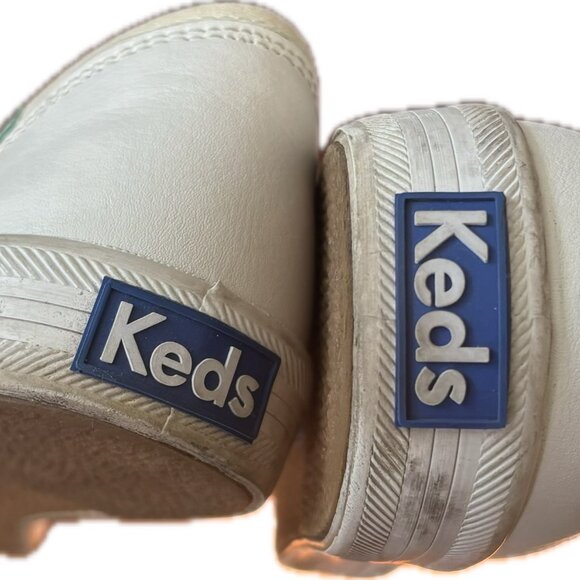 Keds White Leather Sneakers - Picture 2 of 4